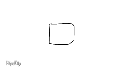 a black and white drawing of a maze on a green background with the words flipa clip on the bottom .
