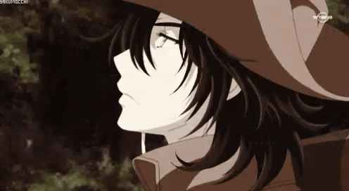 A Black And White Drawing Of A Person Wearing A Hat . GIF