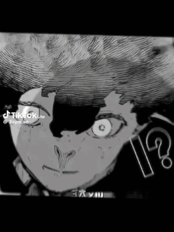 A Black And White Drawing Of A Person With A Question Mark GIF