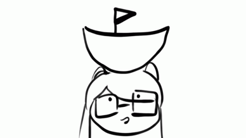A Black And White Drawing Of A Ship With The Word Ship Written In Red GIF