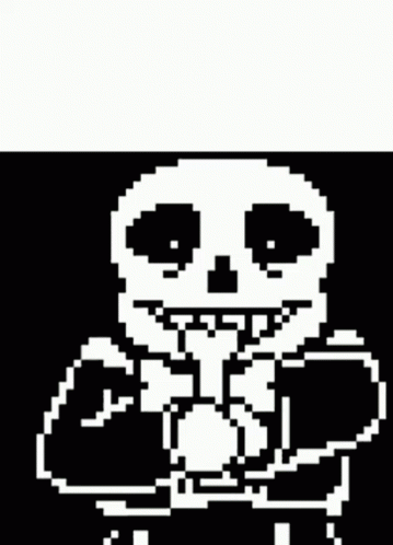 A Black And White Drawing Of A Skeleton With A Bow Tie . GIF