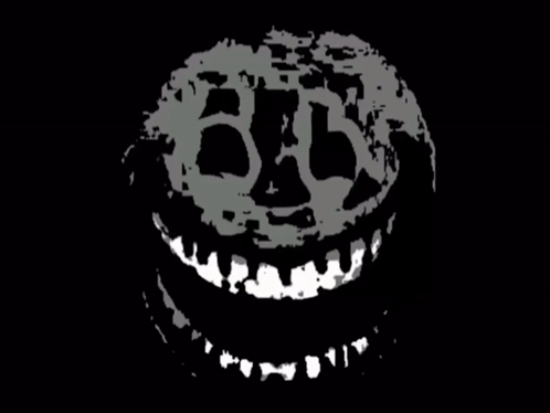 A Black And White Drawing Of A Smiley Face With The Number 655 In The Middle GIF