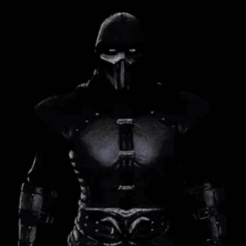 A Black And White Drawing Of A Superhero With A Helmet On GIF