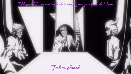 Black And White Drawing Just As Planned GIF