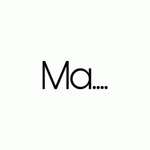A Black And White Hand Print On A White Background GIF