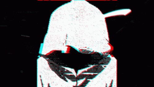 A Black And White Image Of A Person 'S Face With The Letter G Visible GIF