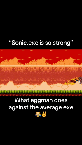 Sonic.exe Is So Strong Black And White GIF
