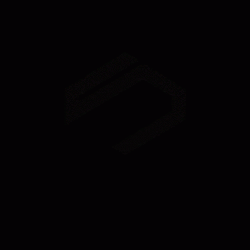A Black And White Logo That Looks Like A Maze GIF