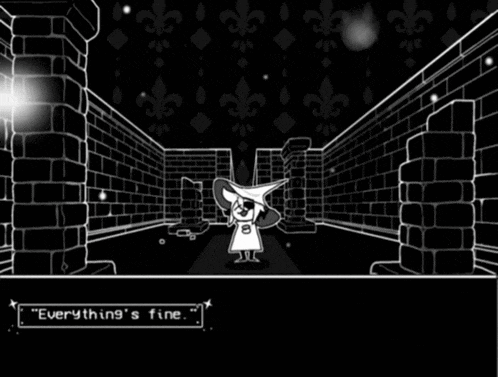 A Black And White Photo Of A Man And A Cartoon Character With The Word True On It GIF