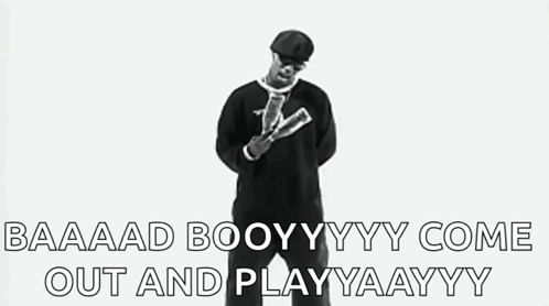 Black And White Photo Of Man With Beret GIF