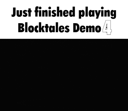Man With Hands In Air Saying Just Finished Playing Blocktales GIF