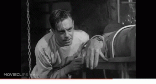 A Black And White Photo Of A Man With Movieclips.com Written On The Bottom Right GIF