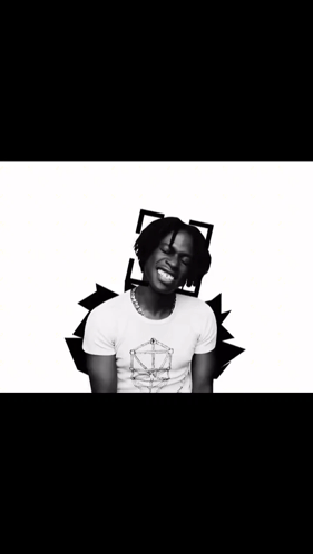 A Black And White Photo Of A Man With The Name Daniel On The Bottom Right GIF