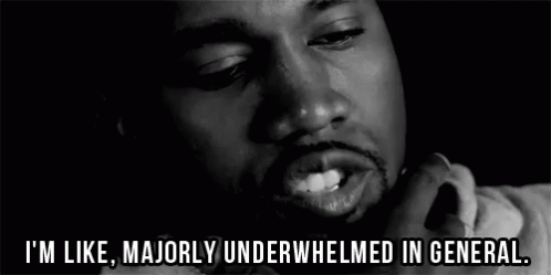 Black And White Photo Of Man Underwhelmed GIF