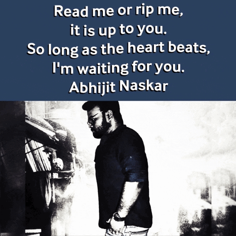 A Black And White Photo Of A Man With The Words Read Me Or Rip Me It Is Up To You So Long As The Heart Beats GIF