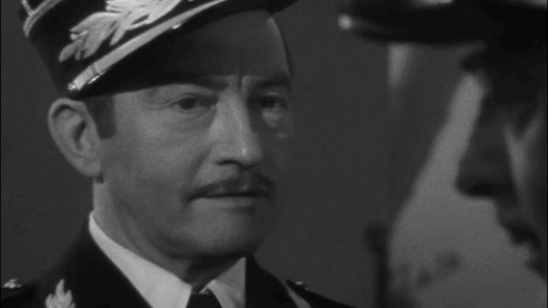 a black and white photo of a man with the words round up the usual suspects on the bottom
