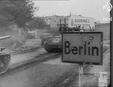 Black And White Berlin Sign GIF