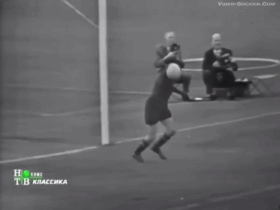 A Black And White Photo Of A Soccer Game With The Words Video-Soccer.com On The Bottom Right GIF