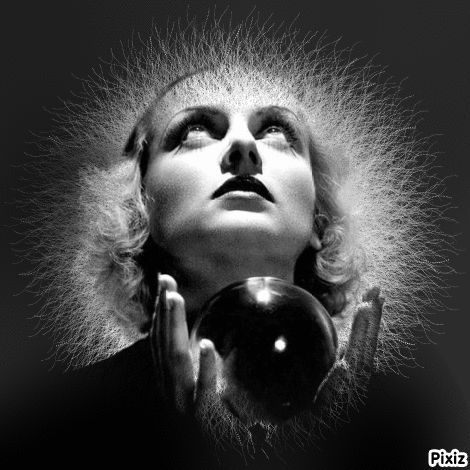 A Black And White Photo Of A Woman Holding A Ball With Pixiz Written On The Bottom GIF
