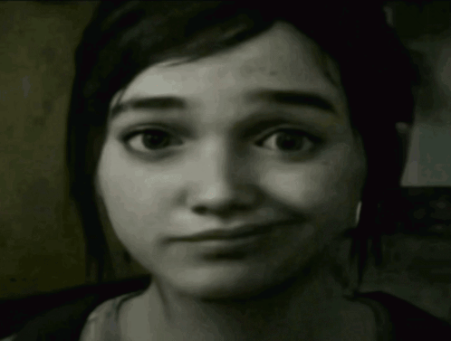 A Black And White Photo Of A Woman 'S Face With A Serious Look On Her Face GIF