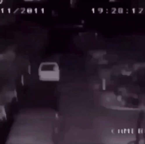 A Black And White Photo With The Date 11/2011 At The Bottom GIF