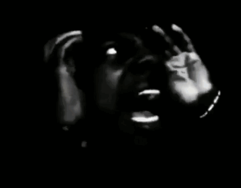 A Black And White Photo With The Words Eliminated By Anonymous GIF