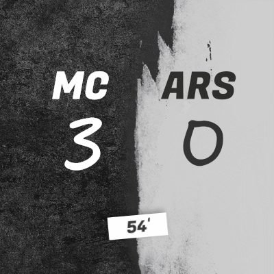 A Black And White Poster With The Words Mc Wars 30 GIF