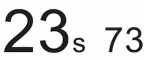 A Black And White Sign That Says 22S 93 On A White Background GIF