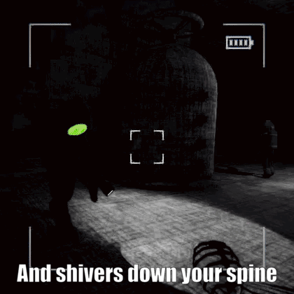 A Black And White Video Of A Ghost Walking In Front Of A Grave . GIF