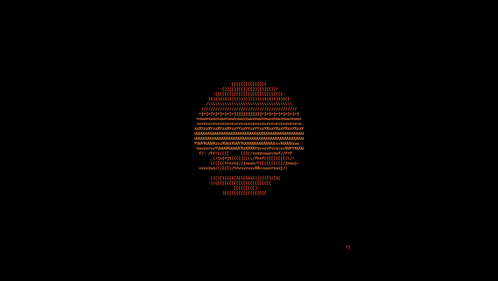 A Black Background With A Circle Of Orange Numbers GIF