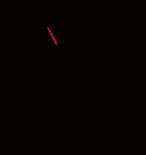 A Black Background With A Red Circle That Says The Circle In White Letters GIF