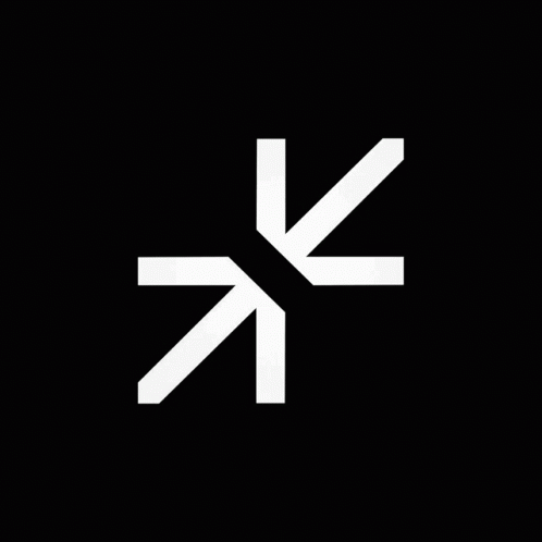 A Black Background With A White Arrow Pointing To The Right GIF