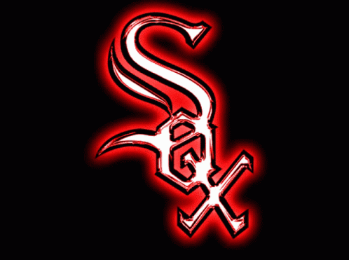 A Black Background With A White Letter S And An X On It GIF