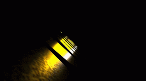 A Black Background With A Yellow Stripe On The Right GIF