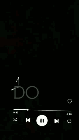 A Black Background With The Word Dodo And A Crown On It . GIF
