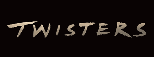 A Black Background With The Word Twisters Written On It GIF