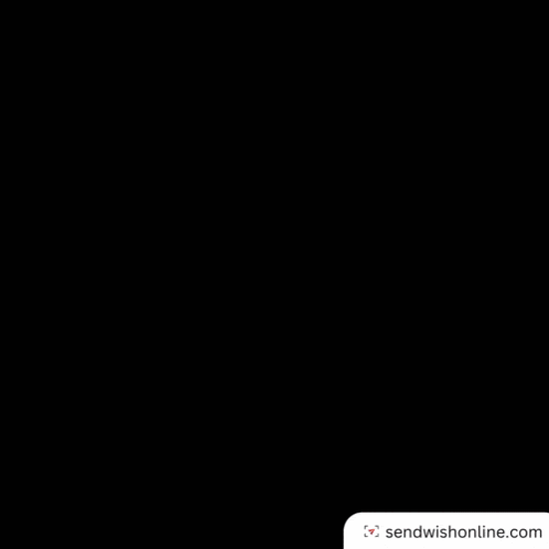 A Black Background With The Words Thank You Surrounded By Confetti GIF