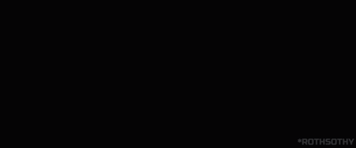 Blue Text The Abyss On Black Background GIF