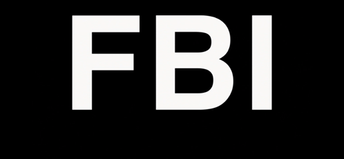 A Black Background With White Letters That Say Fbi Most Wanted In Red GIF