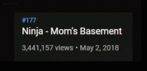 A Black Background With White Text That Says # 5 Keemstar On It GIF