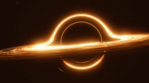 Black Hole In Galaxy Center GIF