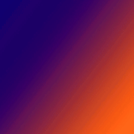 A Blue And Orange Background With The Fiberble Logo GIF