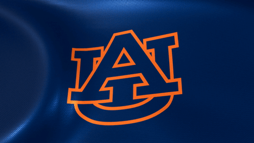 A Blue And Orange Logo That Says A On It GIF