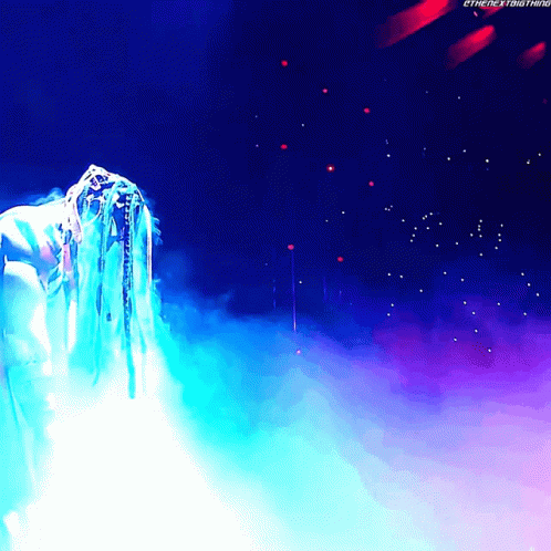 A Blue And Purple Background With The Hashtag #Thenextbigthing On It GIF