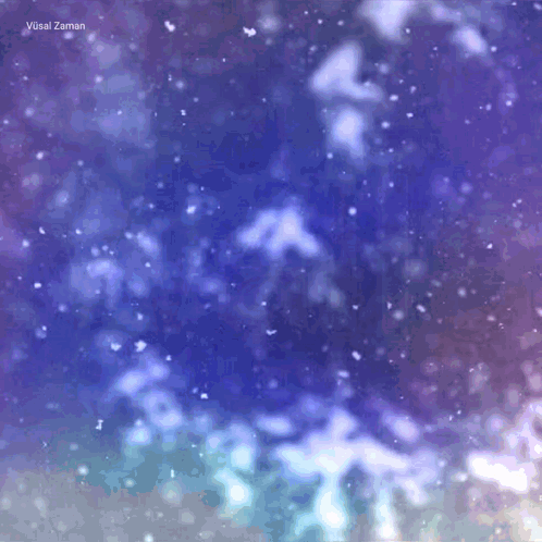 A Blue And Purple Background With The Name Vusal Zaman On It GIF