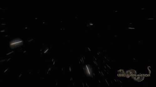 A Blue Background With A Circle In The Middle And The Words Uhg Animation GIF