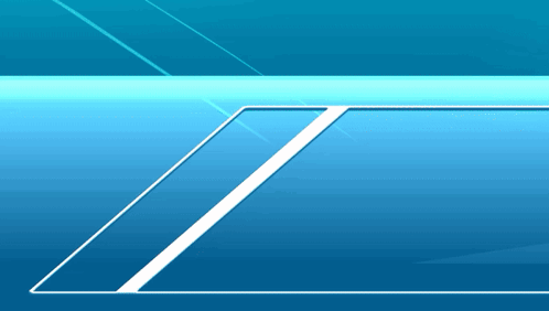 A Blue Background With A White Line On The Bottom GIF
