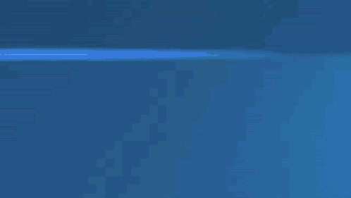 a blue background with a white stripe on the right