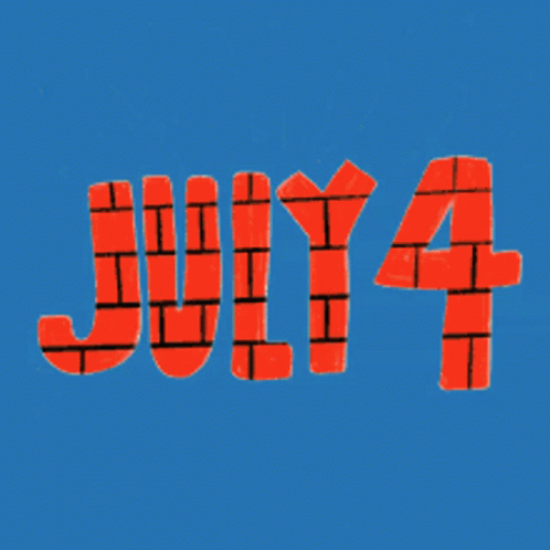 A Blue Background With The Words Juneteenth Because We All Were Not Free In 1776 Written On It GIF