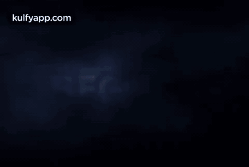 A Blue Background With The Words The Mystery Begins GIF